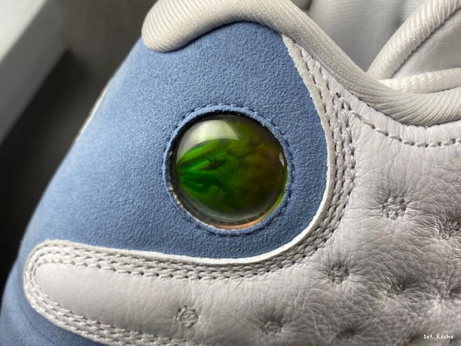 1st Kicks Shoes Grey 414571-170 Air Blue Jordan 13 0712